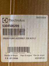 Genuine Electrolux / Frigidaire 5304505209 Washer Drain Pump NEW 
