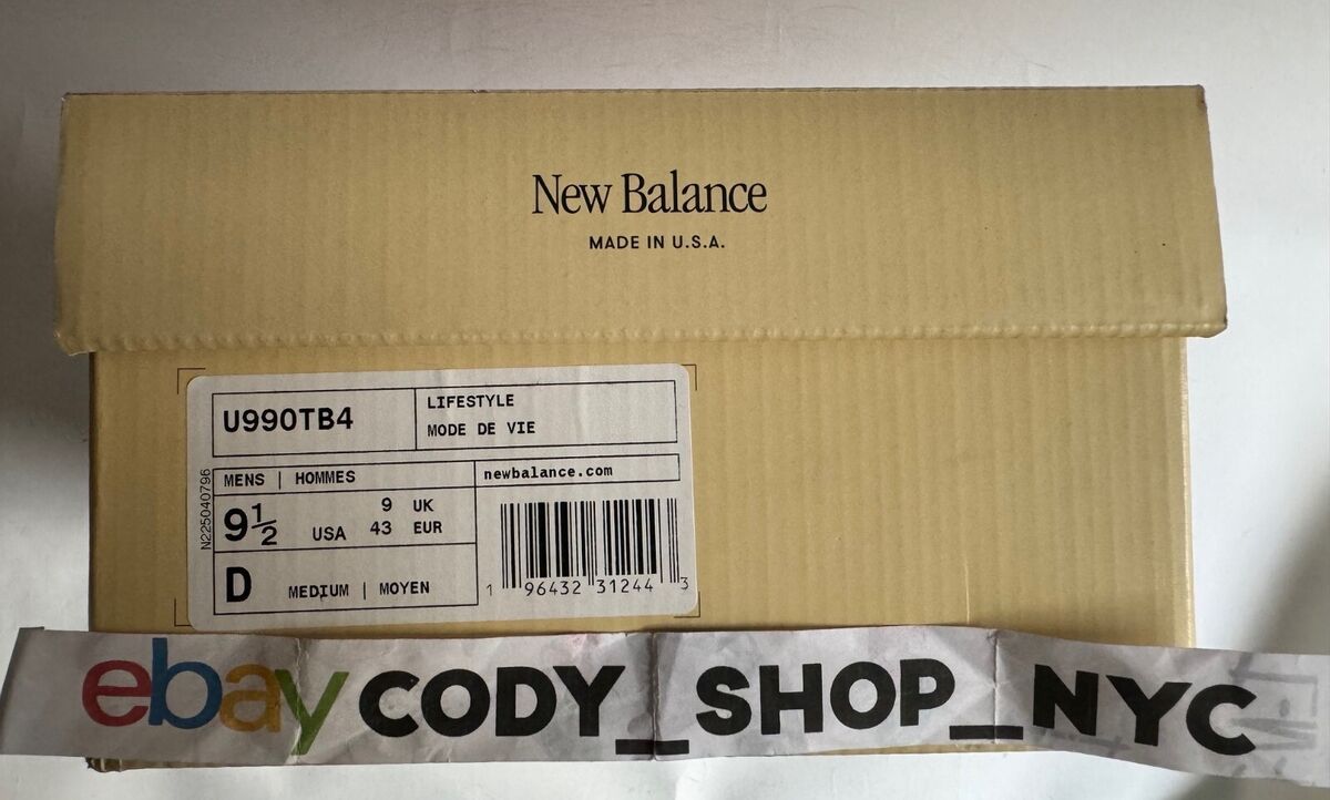 New Balance 990 v4 Teddy Santis Plum Purple size 9.5 Aime New Balance 990 v4 Teddy Santis Plum Purple size 9.5 Aime