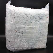 Ścierki do czyszczenia ściereczki do czyszczenia ściereczki do czyszczenia szmaty do czyszczenia ściereczka do czyszczenia tkanina mieszana biała 10kg