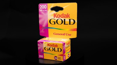 Expired 35mm Camera Film. Kodak Gold 200. Expired 01-'03. Unopened. | eBay