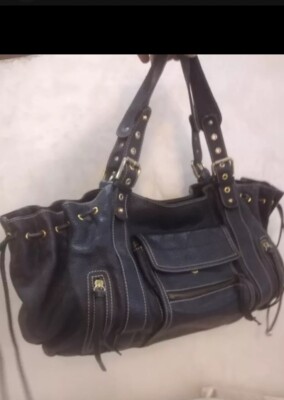 Vintage Jil Sander multi-pocket utility leather bag Brown Hobo | eBay