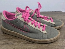 Nike Court Low Legacy Sneakers Women's Size 7.5 Pink Tan Canvas Shoes 310006-261