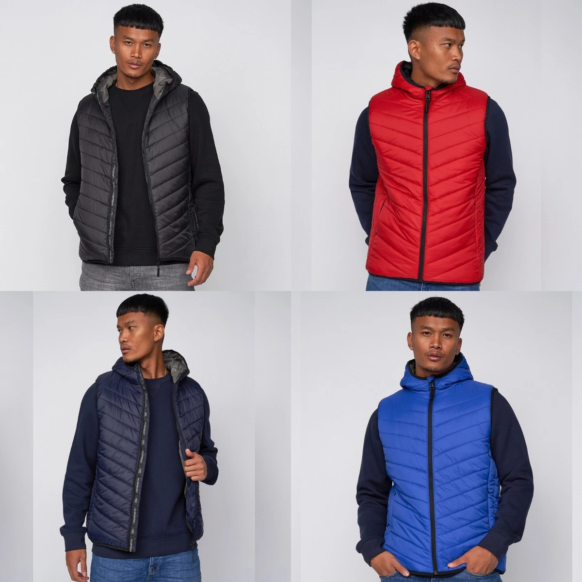 Crosshatch bodywarmer top
