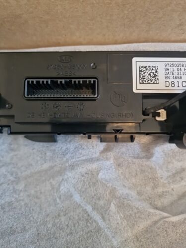 KIA NIRO BRAND NEW GENUINE HEATER CLIMATE CONTROL PANEL 97250-G5XXX - Picture 7 of 9