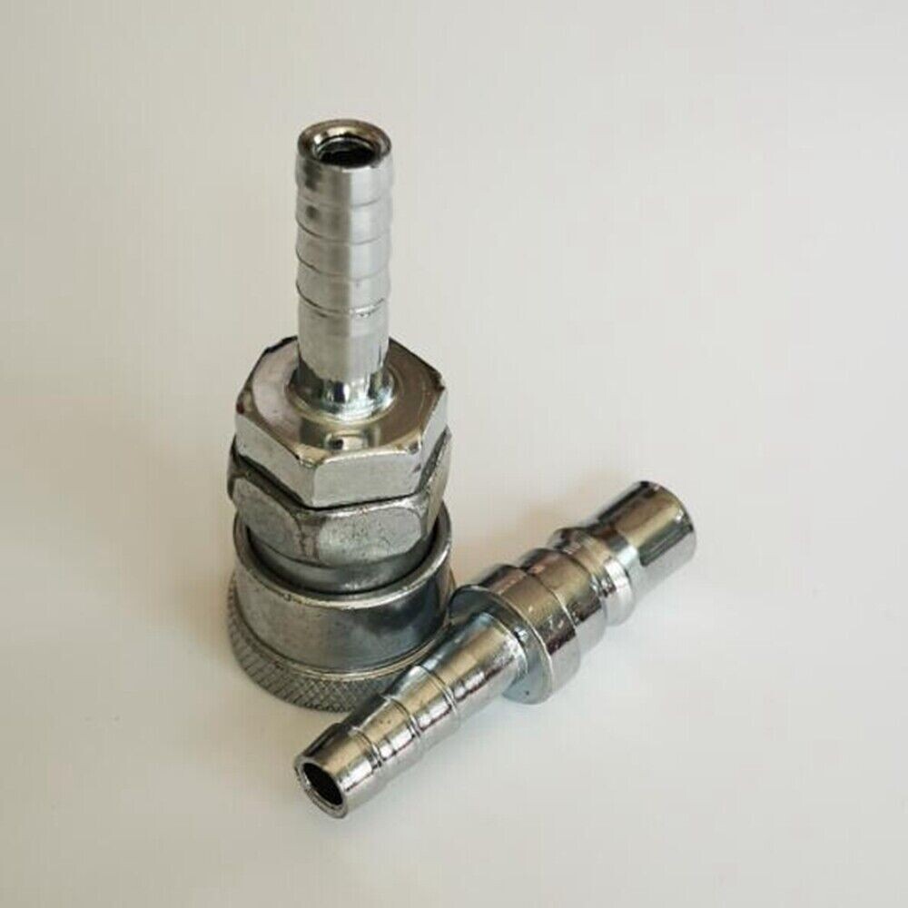 2Pc Quick Release Gas Hose Copper Nozzle Connector For Motorhome