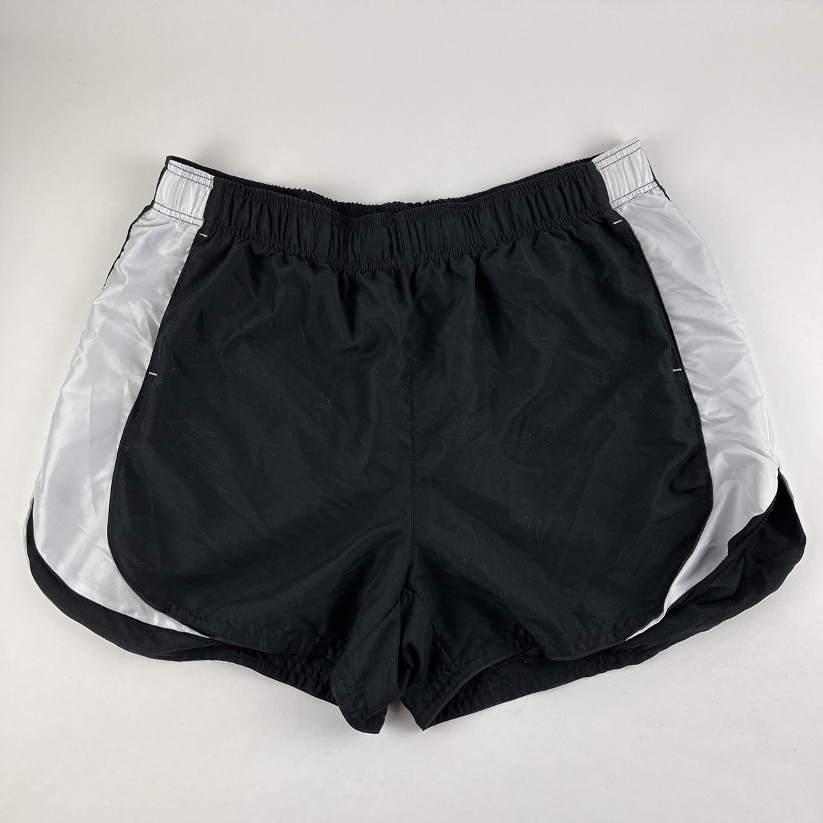 BCG Shorts Womens 1X Black Elastic Waist