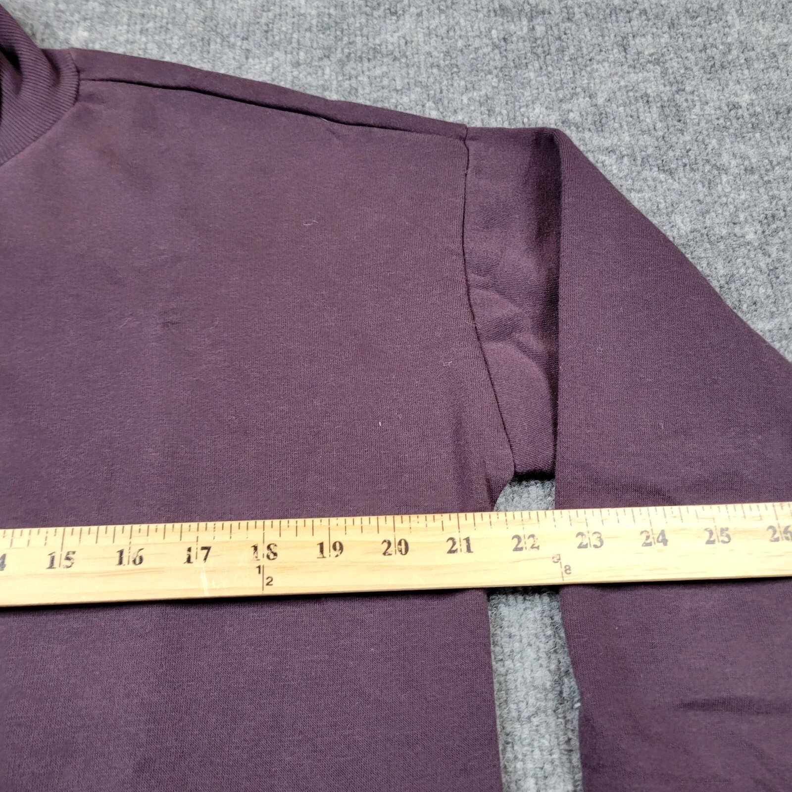 VETEMENTS Adidas maglione uomo viola medio quarto zip felpa pullover logo atletico