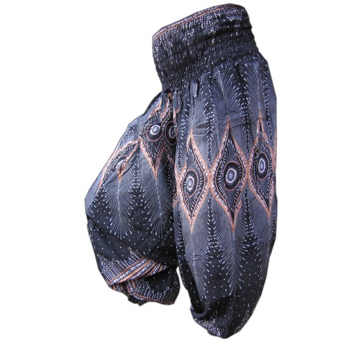 PANASIAM Yogipants Typ2, Haremshose Baggy Freizeithose Umstandshose, NEU, FAIR