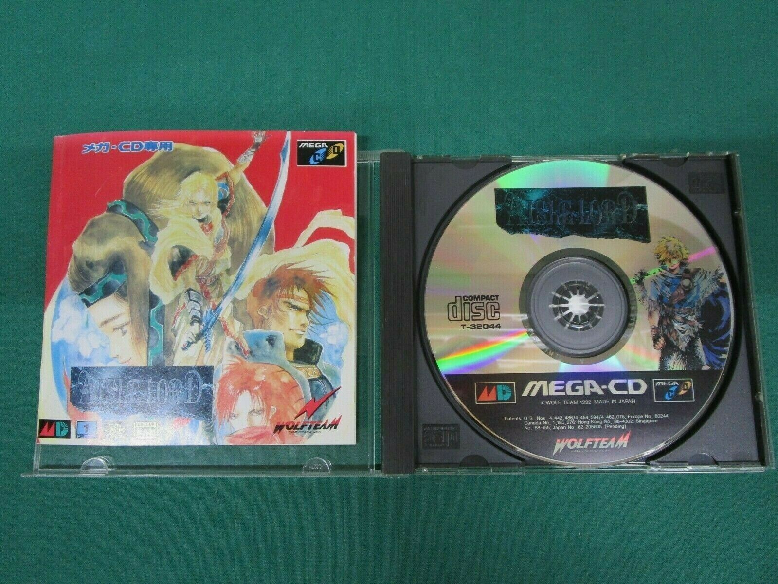 Mega CD -- Aisle Lord -- Sega Genesis. JAPAN GAME. SEGA. 12062