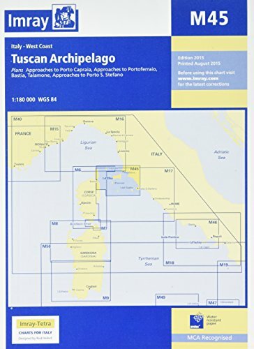 M45 Tuscan Archipelago Imray M Series - Image 4