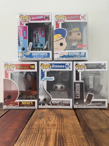 Funko POP! Ad Icons #19, #184, #198 Funko POP! #107, #197 - Lot of 5
