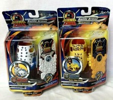 Kung Zhu Lot of 2 Battle Armor New Ninja Warriors Thorn Special Forces Rock'O