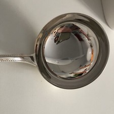 CHRISTOFLE  Modèle Perle Grande louche  28 cm -occasion En Très Bon État.