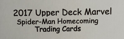 2017 UD Spider-Man Homecoming Single Auto SS11 Abraham Attah as Abe