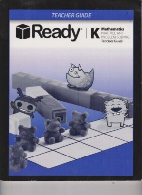 Ready Grade K Mathematics Practice & Problem Solving Teacher Guide - Unused