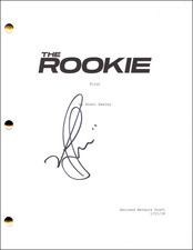 Nathan Fillion Signed Autograph The Rookie Pilot Script Screenplay - John Nolan