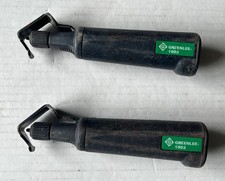 Lot of 2 Greenlee 1903 Cable Stripping Tools / Wire Stripper (Blades Worn)