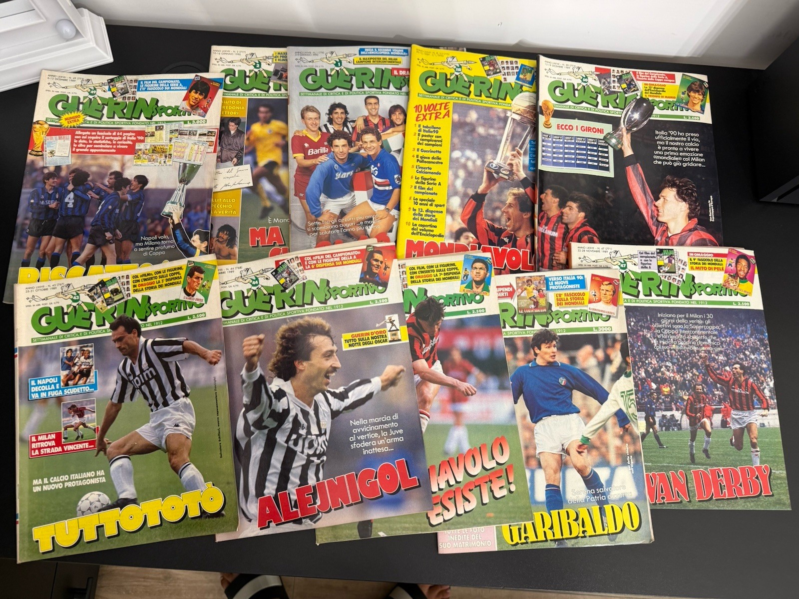 Maxi Lotto 51 Pezzi Guerin sportivo 1989/1990