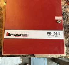 POTTER PSN 106 NAC POWER SUPPLY WITH HOCKIKI PE-10SN Cover Door. Tested. Work!