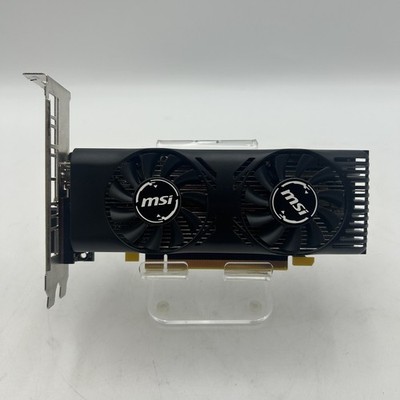 MSI NVIDIA GeForce GTX 1650 4GB Low Profile Graphics Card - Tested