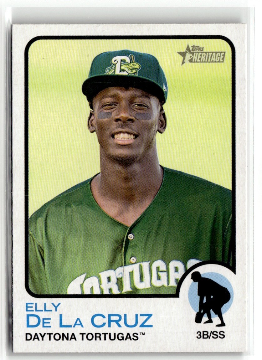 2022 Topps Heritage Minor League Elly De La Cruz #208