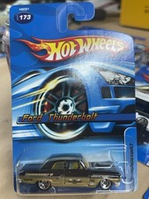 2005 Hot Wheels Collector #173 FORD THUNDERBOLT Black/Gold