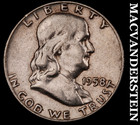 1958-D Silver Franklin Half Dollar - Scarce  Better Date  No Reserve  #M625 — photo 1