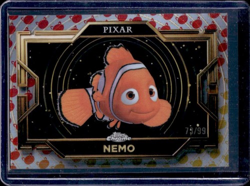 2025 Topps Pixar Gold Nemo Gilded Gold...Turning Red Etch Refractor #/99
