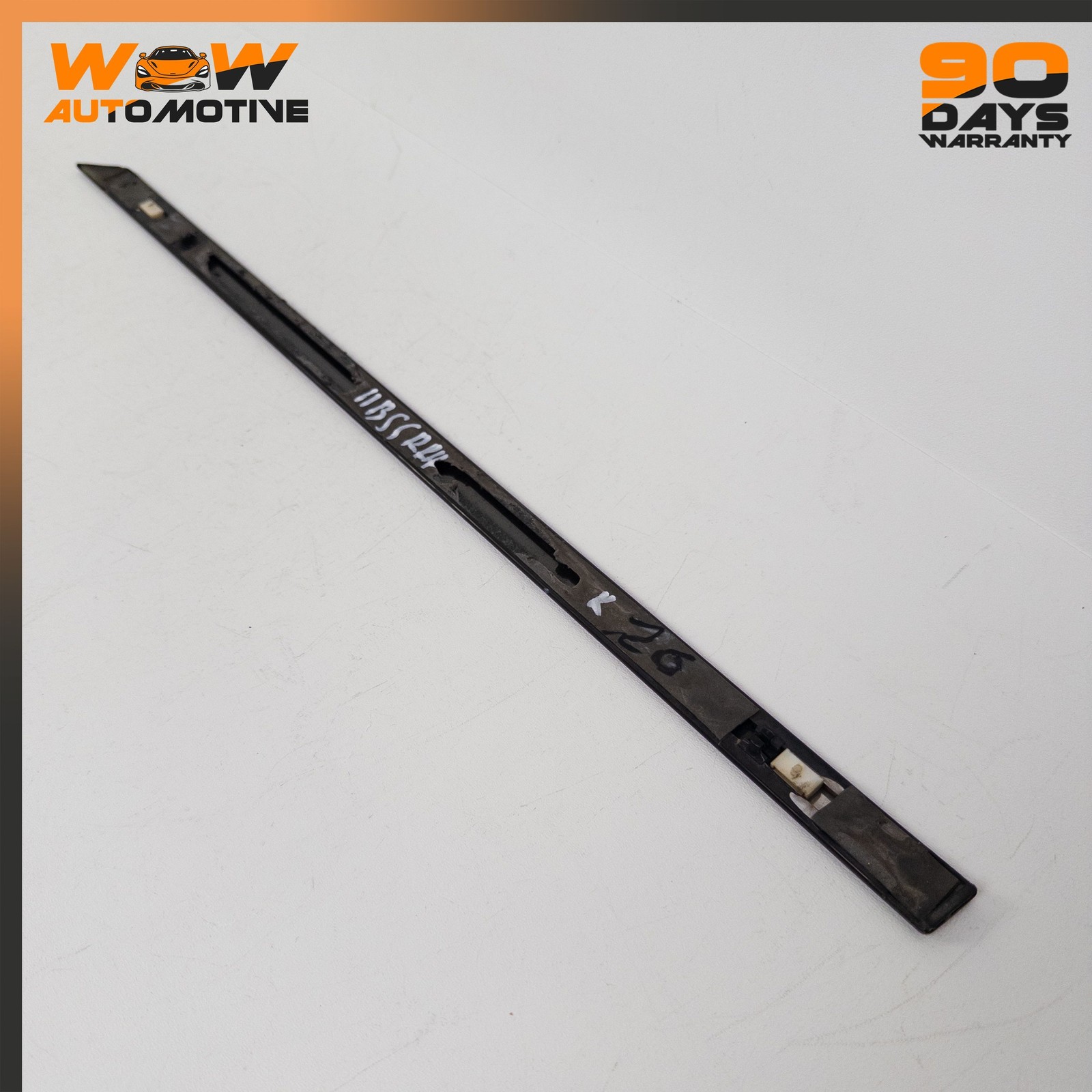 10-13 BENTLEY CONTINENTAL SUPERSPORTS REAR RIGHT BLACK STAINLESS STEEL TRIM OEM