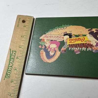 1928 Coca-Cola Alphabet Color Illustrated Book of Rhymes