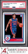 2022 PANINI NBA HOOPS #235 JADEN IVEY RC PSA 10