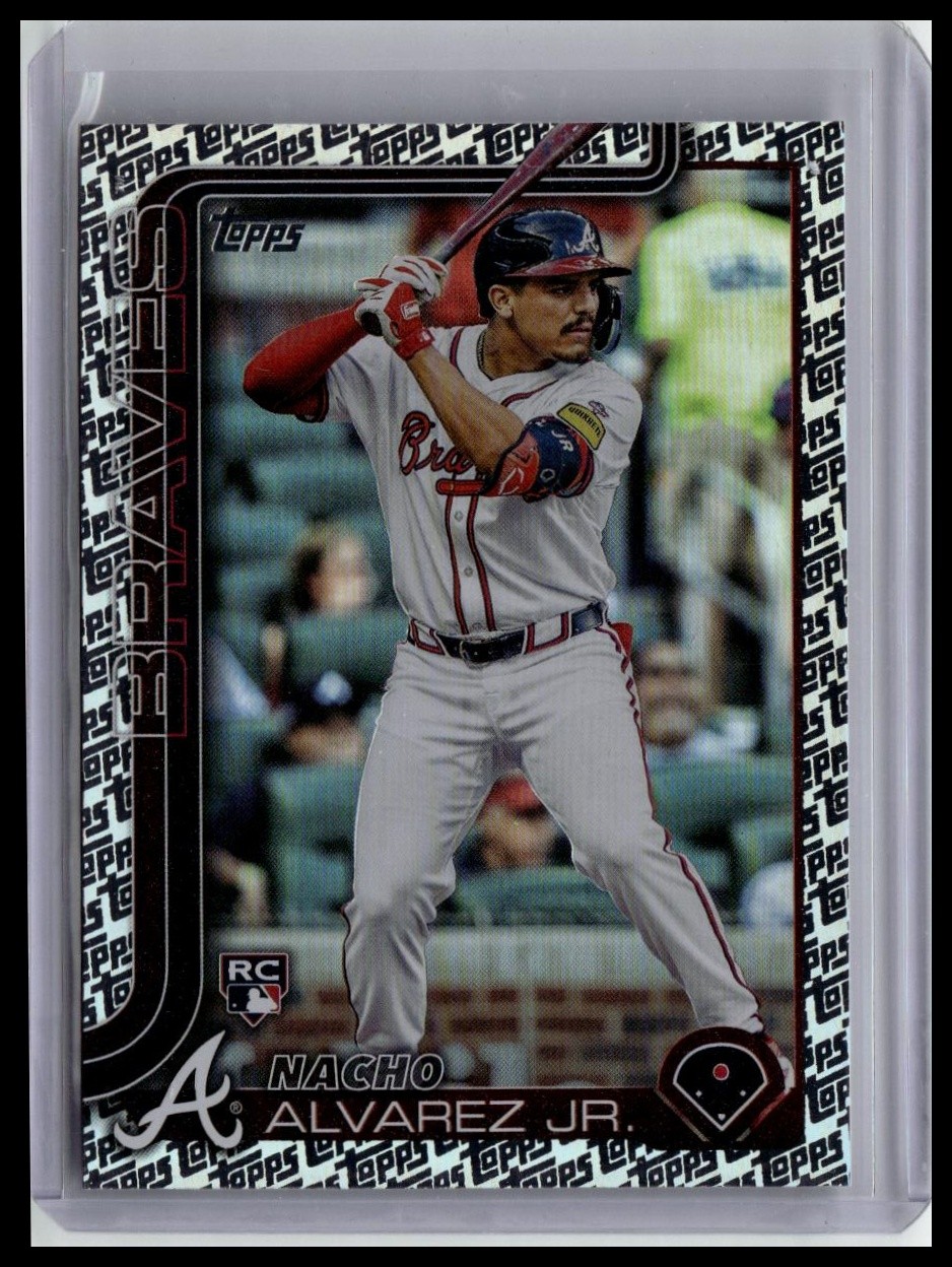 2025 Topps #223 Nacho Alvarez Jr. Topps Logo Holo Foil