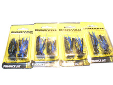 8 Booyah Bait Co., finance jigs, 8 ct, 3/8 oz BYFNJ3859 FAITHFUL