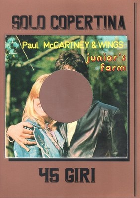 45 Runden - Paul McCartney & Wings / Junior's Farm - Sally G - NUR COVER