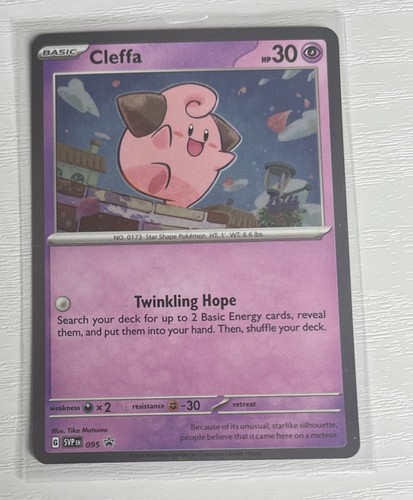 Pokemon Tcg Cleffa #95 Pokemon Promo NM