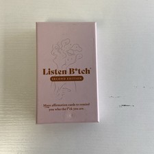 Listen Bitch Affirmation Cards - 50 Card Deck B*tch