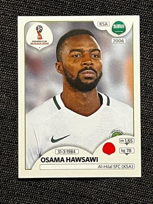 STICKER PANINI WM RUSSLAND 2018 OSAMA HAWSAWI SAUDI ARABIA # 55