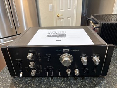 Vintage SANSUI CA-2000 Stereo Control Preamp - Excellent Condition - TESTED!!
