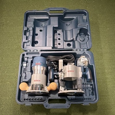 Bosch 70705 Blue Router Tool Kit w/ Plunge Base & Carrying Case