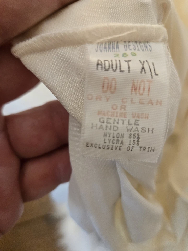 Vestido Disfraz Blanco XL Foto 2 de 4