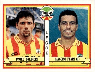 1992-93 Panini Footballers Figure # 409 Paolo Baldieri / Giacomo Ferri