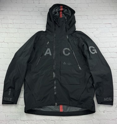 Nike ACG NikeLab Alpine Jacket Men's M Jet Black Gore-Tex ~ Tech