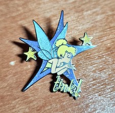 Tinker Bell - Blowing Kiss - Glitter Star - Pin Trading Lanyard Disney Pin 24278