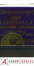 1987 TOPPS TRADED TIFFANY BASEBALL FACTORY SET BBCE AUTHENTIC TAPE INTACT