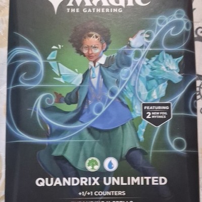 Wizards Magic: The Gathering Quandrix Unlimited Commander Deck