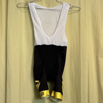 New DNA Cycling Bib Shorts Compression Padded Made In Italy - Youth Kids 12/13