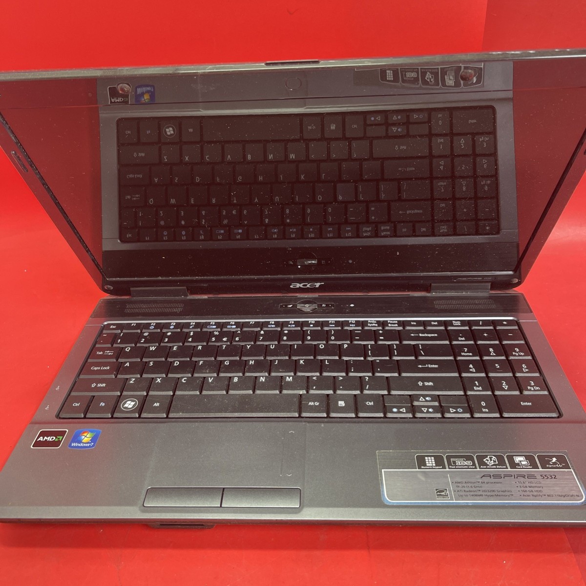 Acer Aspire 5532 Series KAWG0 Laptop Black USB 15.6