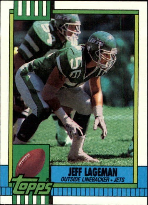 1990 Topps #449 Jeff Lageman - FB