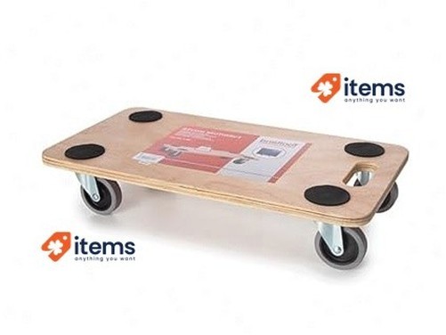 TOOLLAND Perel QT106 Furniture Dolly 56 X 30 Cm Maximum Load 150 Kg Carrier