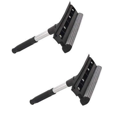 2 Pack Squeegee for Car Window Cleaning and Windshield Washing Standard Window